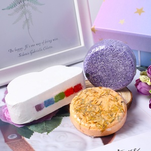 Donne di lusso Spa cura del corpo aromaterapia candele di cera di soia naturale Shampoo Bar doccia a vapore arcobaleno bagno bomba bagno <span class=keywords><strong>Set</strong></span> regalo - Product Image 2