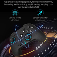 Controles de Juego Inalámbricos BT Baratos con Joysticks Macro Editables para Consola Switch y Teléfono Android