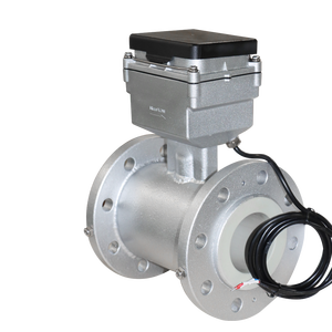 Compteur d'eau numérique magnétique en acier inoxydable DN40-DN300 avec capteur de débit, température et pression <span class=keywords><strong>4G</strong></span>, personnalisable OEM - Product Image 2