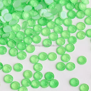 Стразы Selina Crystal флуоресцентные, с плоским дном, экологичные, 12 граней, оптовая упаковка, неоновые, для дизайна ногтей и декора одежды - Product Image 4