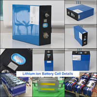 Оптовая продажа 320Ah Lifepo4 ячеек 3,2 В 100Ah 105Ah 150Ah 200Ah 280Ah 300Ah 314Ah 320Ah 3,7 V литий-ионная фосфатная батарея