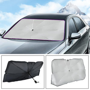 Parasol Plegable de Titanio Plateado para Parabrisas de Coche 2025, Protección UV para Ventana Delantera de BMW 325i (México), Artículo Esencial para Coche - Product Image 2