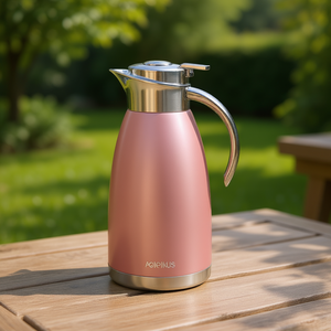 Borraccia termica Agpikus da 1,8 litri in acciaio inossidabile con triplo isolamento e coperchio a tenuta stagna per bevande calde e fredde - Product Image 2