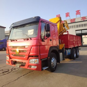 รถบรรทุกซิโนทรัค ฮาวเว่ 6x4 แชสซี 12 ตัน แบบพับแขนได้ พร้อมเครน (รถปรับสภาพใหม่) - Product Image 6