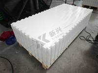 Patinoire artificielle, dalles de glace synthétique pour le patinage, panneaux de patinoire synthétique pour le hockey, patinoire portable