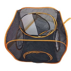 Enclos pour animaux de compagnie en gros, certifié BSCI, tente de jeu pop-up pour chat, enclos extérieur pour chat en tissu Oxford maillé - Product Image 5