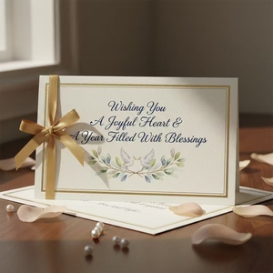 Custom Variety Assorted <strong>Full</strong> Color Custom Logo Happy Birthday Bulk Greeting Card &amp; Thanks Card Envelope Embossing Offset Paper - Product Image 3