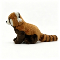 Peluche réaliste de panda roux, jouet en peluche doux, peluche personnalisée écologique pour la vente en gros
