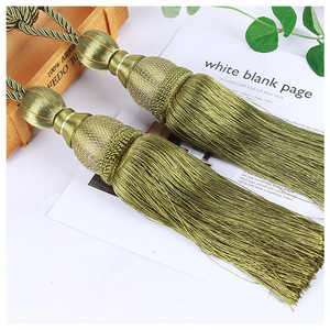Accessori decorativi classici lussuosi per <span class=keywords><strong>tende</strong></span> con nappine per <span class=keywords><strong>tende</strong></span> <span class=keywords><strong>fasce</strong></span> per <span class=keywords><strong>tende</strong></span> con frangia - Product Image 1