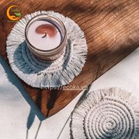Meilleures ventes : Dessous-de-plat, sous-verres et sets de table tendance, faits main, écologiques, modernes, de luxe, bohèmes, en bambou et macramé, tissés à franges