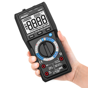 Mestek Đồng hồ vạn năng kỹ thuật số dm96c máy đo hiển thị 3 vạch đếm 9999 RMS Máy Đo vôn kế đo nhiệt độ tụ điện ampe kế - Product Image 1