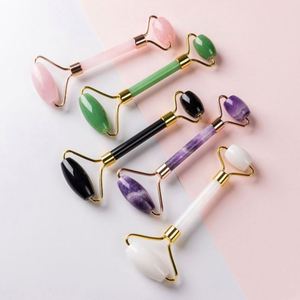 Juego de Rodillo de Jade y Gua Sha de Amatista para Uso Diario, Tendencia 2025, para Mujeres, Gadgets de Belleza y Productos de Cuidado Personal de la Piel - Product Image 6
