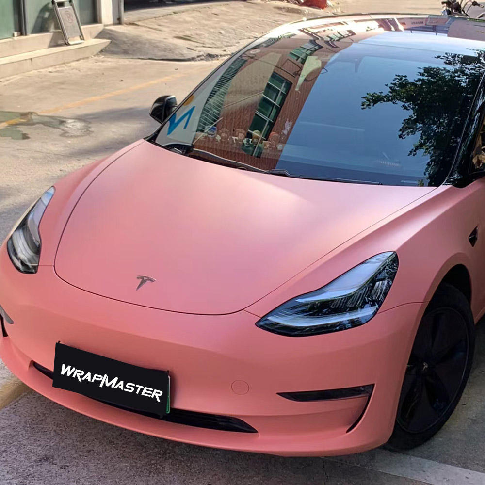 สีด้านเซรามิกสีชมพู