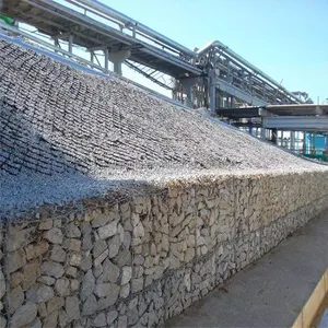 Gabion 벽 바구니 매트리스 케이지 3.8x2.2x3.05mm Gabions 가격 필리핀에서