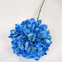 Bouquet d'hortensias artificiels en soie faits à la main de qualité supérieure, écologiques, couleur personnalisée, moderne, pour la Saint-Valentin