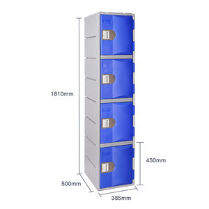 Meuble de rangement Toppla direct usine avec serrure électronique, casier en plastique pour chaussures et enceintes, distributeur automatique - Product Image 2