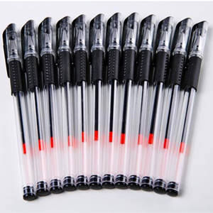(En caja) Bolígrafos neutros de papelería, bolígrafos para firmar, bolígrafos de agua, puntas de bala de 0.5 mm, negro, rojo, azul, venta al por mayor, Tienda One Yuan - Product Image 5