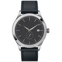 Jam Tangan Quartz Pergelangan Tangan Kulit Kronograf Oem Keluaran Baru Mewah