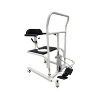 Chaise de transfert de patient hydraulique JINYU avec roues pour toilettes et bain, pour personnes handicapées, modèle JY-YWQ-1