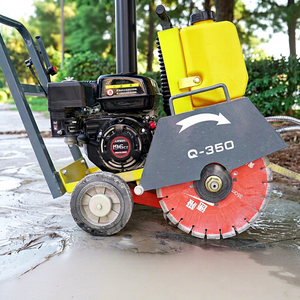 เครื่องตัดคอนกรีต LONIN Q-350 ใช้เครื่องยนต์เบนซิน ใบมีดเพชร 350 มม. เครื่องมือสำหรับงานก่อสร้าง - Product Image 1