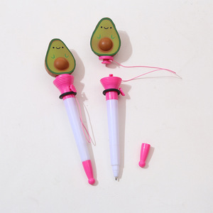 Bolígrafo de juguete promocional con logotipo personalizado, bolígrafo de fruta, <span class=keywords><strong>aguacate</strong></span>, divertido, interesante, bonito bolígrafo Kawaii para papelería - Product Image 2