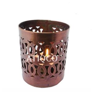 Candelabros votivos de hierro rosa de alta calidad, diseño clásico hecho a mano para bodas, fiestas de Diwali, para decoraciones de fiesta - Product Image 2