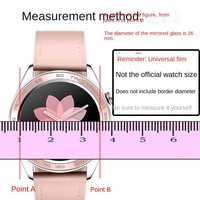 Convient pour CASIO Rossini Armani Armani One Second Bo Wheel et autres montres, film de protection pour écran, diamètre 15-46mm
