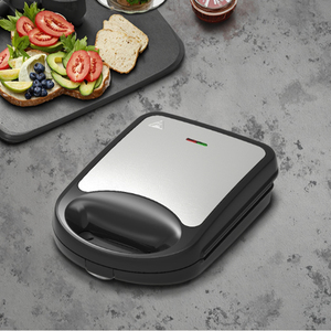 Superior <span class=keywords><strong>multiusos</strong></span> portátil nuevo negro antiadherente placas Panini prensa parrilla eléctrica Waffle Maker <span class=keywords><strong>Sandwichera</strong></span> - Product Image 6