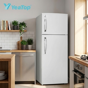 Réfrigérateur-congélateur encastrable Yeatop Classe A 2 portes No Frost, haute efficacité énergétique, 300L, acier inoxydable, Energy-Eff - Product Image 4