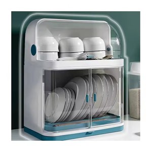 热销厨房碗碟架排水板储物容器<span class=keywords><strong>2</strong></span>层碗碟晾衣架 - Product Image 4