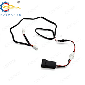 토요타 RAV4 대시보드용 차량 USB-C PD 고속 충전 소켓 배선 하네스 연장 룸(퓨즈 홀더, 컨트롤 스위치 포함) - Product Image 4