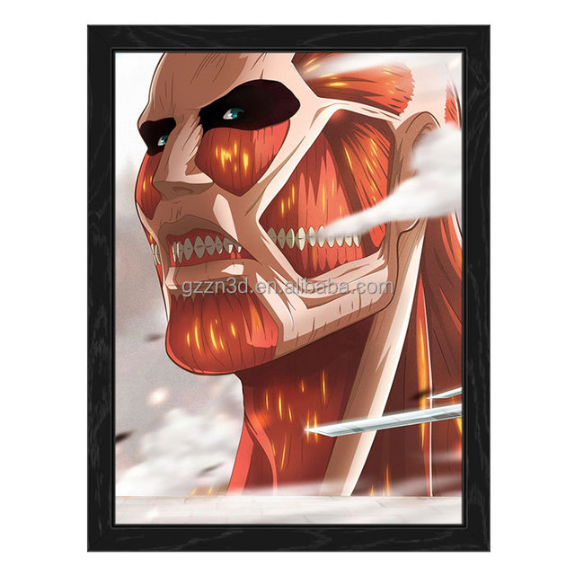 3D Lenticular Poster Triple Transition Design for Home Decoration Artificial Style 3D Picture