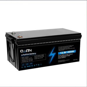 Batterie lithium 12V 200Ah pour moteur de bateau électrique, camping-car, courant de crête 200A, alimentation à cycle profond - Product Image 1