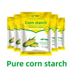 Harina de Maíz Comestible, Polvo para Hornear, Harina de Maíz para Pasteles, Polvo Espesante Comercial para Freír, Harina para Empanar, Harina de Maíz Doméstica, Bolsa de 500g - Product Image 3