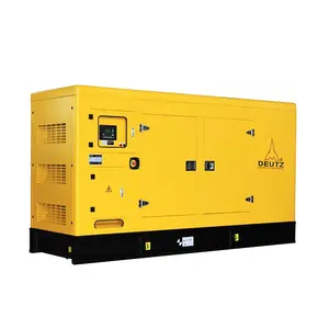 100KVA 80KW soundless diesel geradores baixo consumo de combustível com a marca Alemanha motor 80kva 120kva