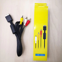 Câble AV neuf pour PS2, câble audio vidéo, cordon de 1,8 m, vente en gros du fabricant