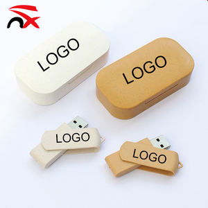 HN แฟลชไดรฟ์ USB แบบหมุนได้1เทราไบต์โลโก้ที่ทันสมัยเป็นมิตรต่อสิ่งแวดล้อม - Product Image 1
