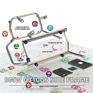 Soportes Laterales de Acero Inoxidable <span class=keywords><strong>para</strong></span> <span class=keywords><strong>Alforjas</strong></span> de Motocicleta G310GS, Estante Metálico <span class=keywords><strong>para</strong></span> <span class=keywords><strong>BMW</strong></span> 310R, Caja de Equipaje <span class=keywords><strong>para</strong></span> Motocicleta - Product Image 2