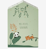 Boîte pour calendrier de l'avent personnalisée de luxe nouveauté faite à la main vert aqua boîte cadeau pour bébé souvenir de noël boîte souvenir dent de bébé