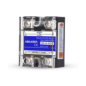 รีเลย์โซลิดสเตท <span class=keywords><strong>SSR</strong></span> <span class=keywords><strong>10</strong></span> DD อุตสาหกรรม 220VDC - Product Image 1