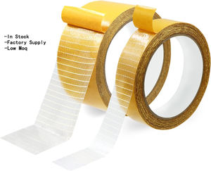 Ruban <span class=keywords><strong>de</strong></span> jonction <span class=keywords><strong>de</strong></span> tapis à double face sensible à la pression, en <span class=keywords><strong>fibre</strong></span> <span class=keywords><strong>de</strong></span> <span class=keywords><strong>verre</strong></span> non tissée à haute viscosité, recyclable et personnalisé - Product Image 2