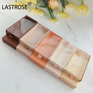 Lage Moq Fabriek Prijs Nude Kleur Lash Box Wimper Groothandel Private Label Wimper Pakket Doos - Product Image 3