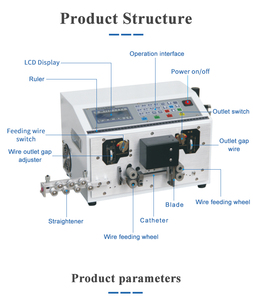 220 V Werkspreis Kabel-Außennachbinder-Abziehmaschine - Product Image 5