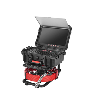 Revolucionando las inspecciones comerciales de drenaje qyteco con nuestro boroscopio de cámara digital de video CCTV con contador de Medidores - Product Image 3