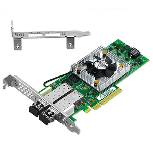 CY001 Venta al por mayor Q-Logic QLE2672 HBA Módulo de tarjeta óptica PCIe de doble puerto 16Gb QLE2672 Canal óptico LC SFP+ MMF WiFi POE 4G QLE2 - Product Image 1