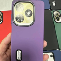 Coque de protection antichoc pour smartphone Tecno Spark 7T/POP 5/Camon 18 Prime, colorée, finition mate, avec étiquette manquante