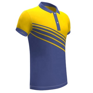 Polo à manches courtes avec revers pour hommes, vente directe en usine de haute qualité pour hommes - Product Image 6