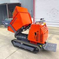 Günstiger Mini-Dumper mit Hubfunktion, Frontlader mit Diesel- und Benzinmotor, Schaufel für Obstgärten und Landwirtschaft