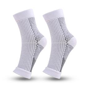 Compression pied manchon <span class=keywords><strong>Anti</strong></span> <span class=keywords><strong>Fatigue</strong></span> chaussettes de sommeil ouvert neuropathie chaussettes soulagement de la <span class=keywords><strong>douleur</strong></span> pour les pieds cheville gonflement - Product Image 5