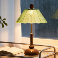Lampes de table en verre de luxe pour salon, chambre à coucher, décoration de chevet, éclairage
